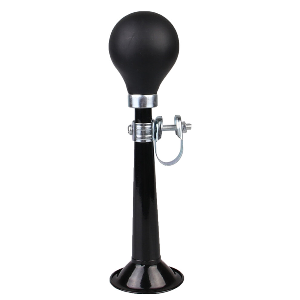 Road Bike Metal Air Horn Bicycles Bells With Rubber- Black 7704000062831