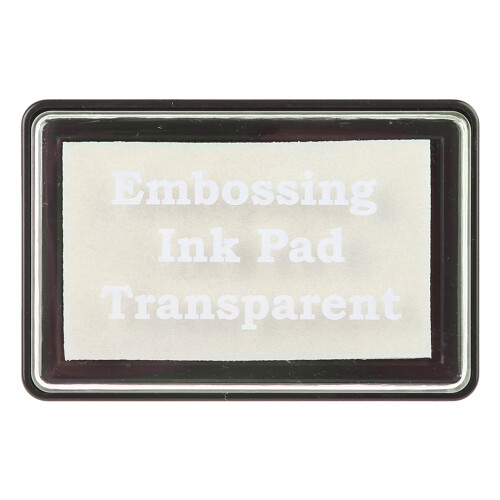 Embossing Ink Pad Transparent Stamp Inkpad for DIY Planner