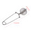 Mesh Strainer Snap Ball Loose Leaf Tea Infuser Stainless-Silver 2