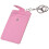 Minimalist PU Card Sleeve Multi Pocket Storage Space-Pink 1