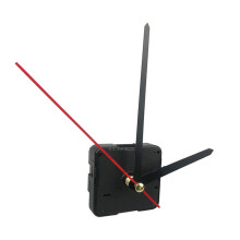 DIY Silent Time Clock Movement Accessory Clock-1 black red