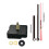DIY Silent Time Clock Movement Accessory Clock-1 black red 4