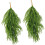 Artificial Pine Needle Garland Hanging Greenery Wreath-2 pcs 1