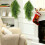 Artificial Pine Needle Garland Hanging Greenery Wreath-2 pcs 6