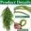 Artificial Pine Needle Garland Hanging Greenery Wreath-2 pcs 5