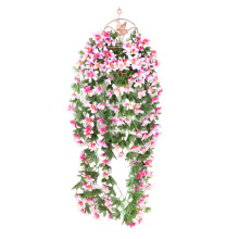 Artificial Hanging Flower Plant 90cm Hanging-Pink and purple
