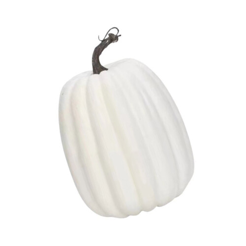 Artificial Pumpkins False Harvest Pumpkins Decorative-White