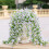 2Pcs Artificial Hanging Flower Plant Artificial Hanging-Yellow 7
