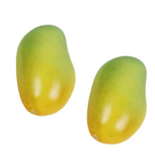 2 stücke Dekorative Simulation Faux Obst Künstliche-Grüne Mango