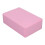Achieve Optimal Alignment with 2PCS Pink Nonslip Yoga Blocks 4