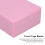 Achieve Optimal Alignment with 2PCS Pink Nonslip Yoga Blocks 10