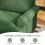 (Green) Chenille sofa 241 cm suitable for living room 2