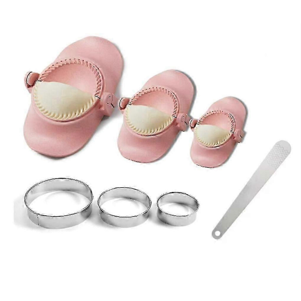 Dumpling Maker, Empanada Mold Set with Dough Cutter, Dumpling Mold Set and Dough Cutter for P