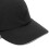 Schutzhelm Baseball Mütze, Harthelm mit Schirm, Schwarz mit grauem Rand, Einheitsgröße 4