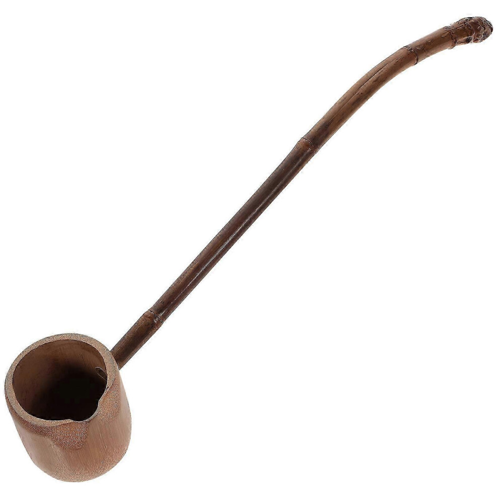 Japanese Accessories Water Ladle Cup Bath Water Ladle Bamboo Water Spoon Serving Soup Spoon