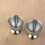 Egg Cup Holder, Egg Tray for Hard and Soft Boiled Eggs, Kitchen Utensil (2 Sets, Silver) 3