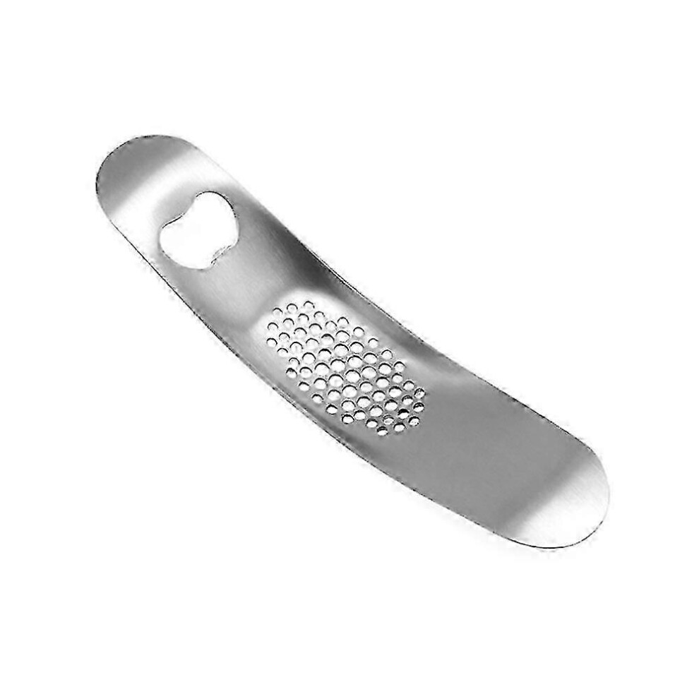 Stainless Steel Garlic Press and Ginger Crusher, Manual Slicer and Extruder, Rustproof