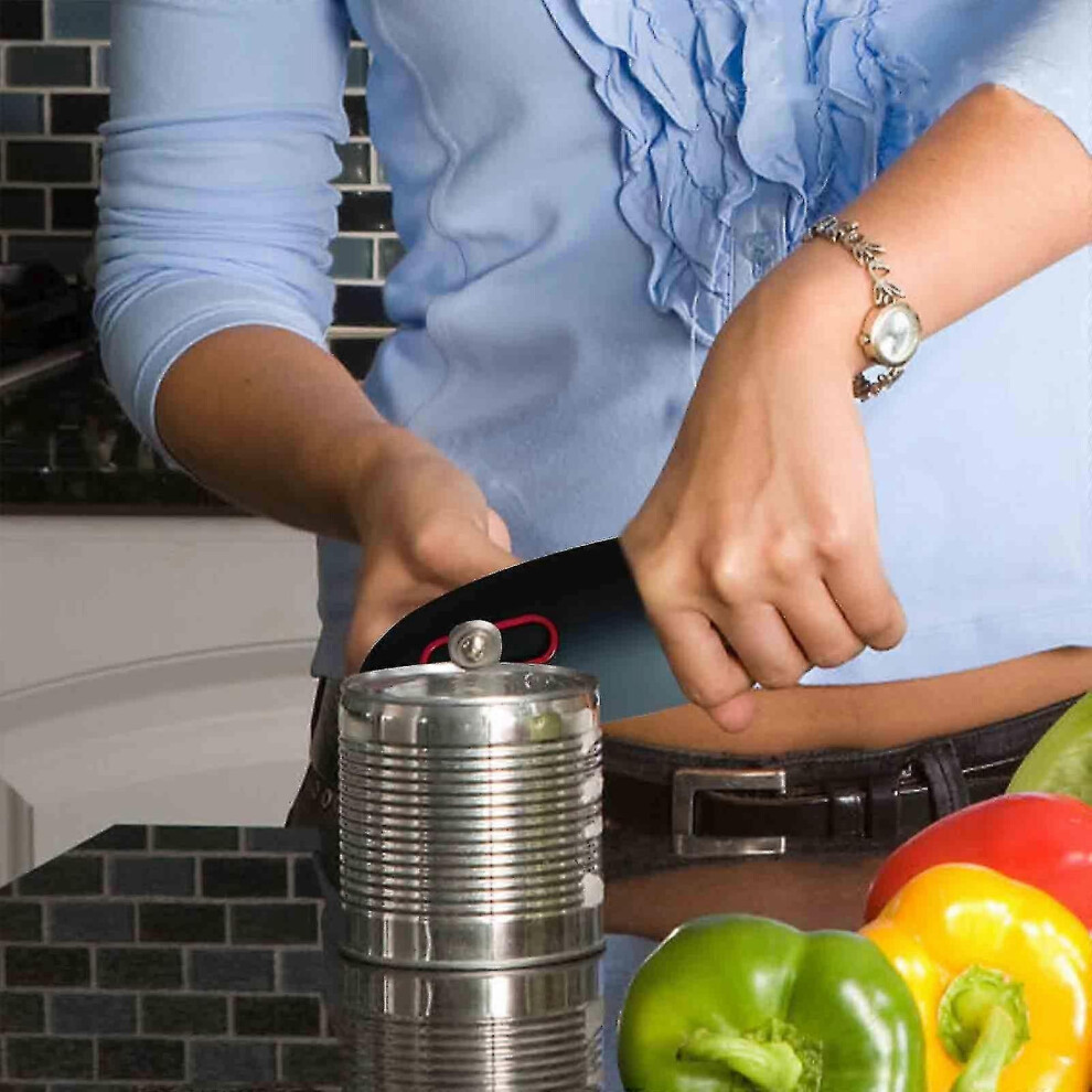 Automatic Electric Can Opener, Food Safe and Battery Operated, Handheld Can Opener Flye3530