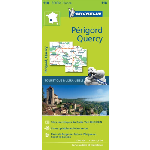 Quercy Perigord Zoom Map 118 by Michelin Other Book