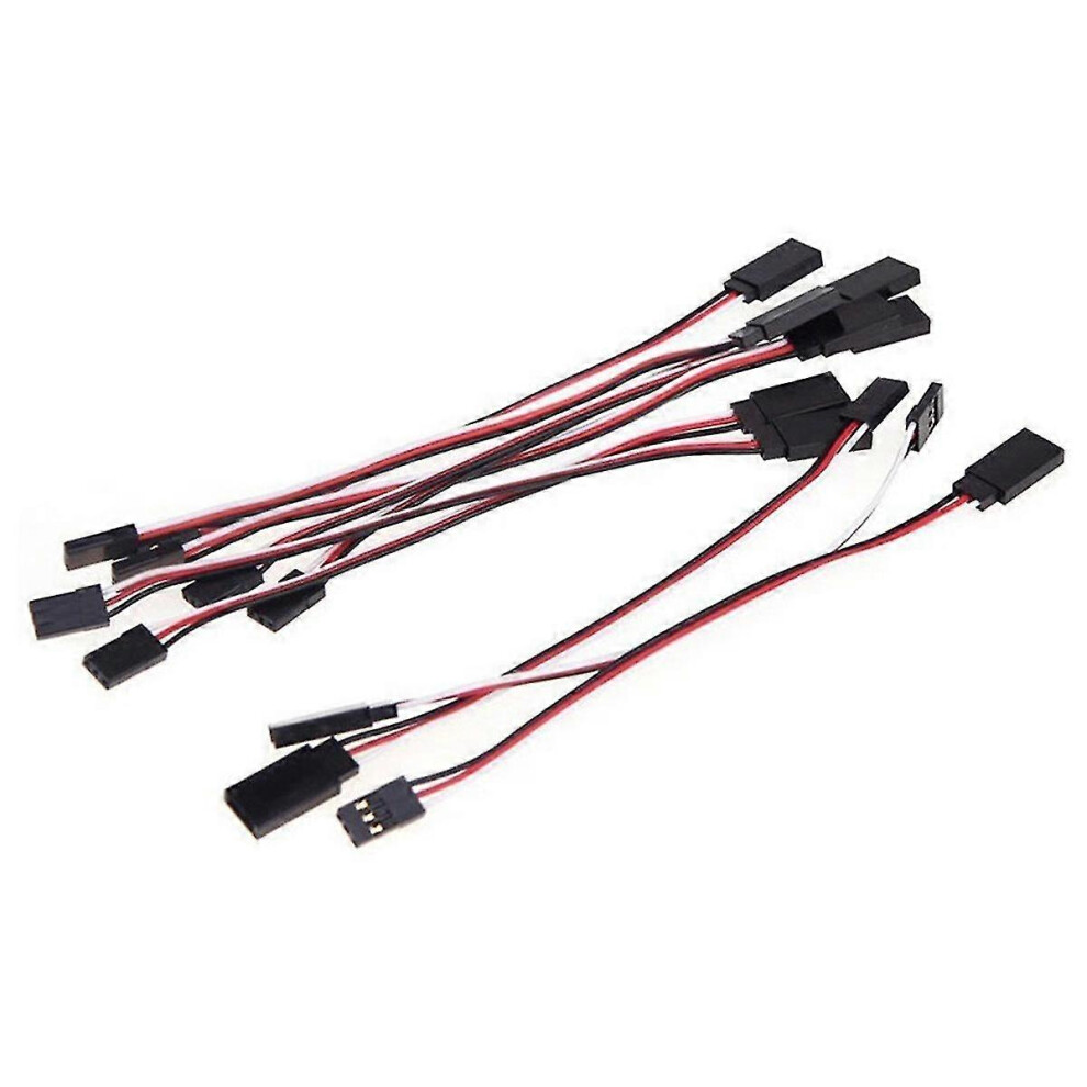 Futaba Jr Rc Servo Extension Cable, Male And Female Connectors 7302475190068