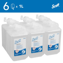 Scott Antibacterial Hand Soap Refill 1L Pack of 6