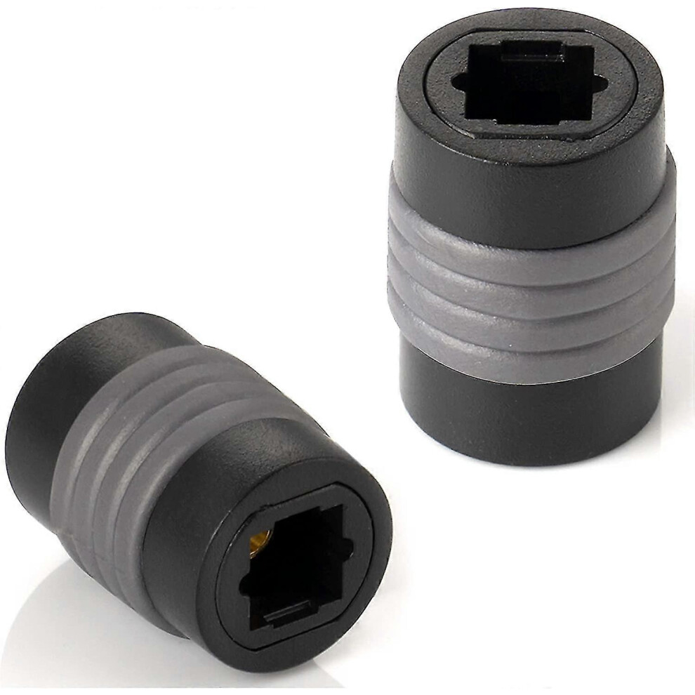 Toslink adapters (Toslink female to female connector), extension for Toslink optical digital audio cable (TOS cable), S/PDIF cable