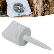Archery Target Nails 30pcs Nylon Reusable Paper Pins for Shooting White