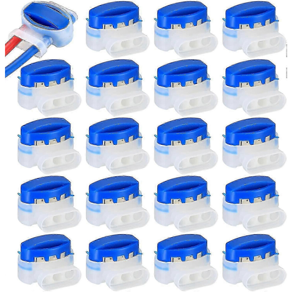Cable connectors for robotic lawnmowers, 30 pieces, perimeter cable connectors for robots