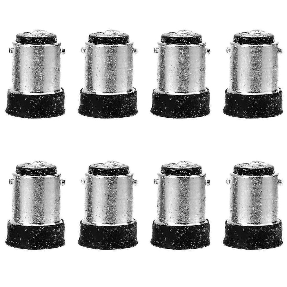 Medium socket adapter (8 pieces) for B15 to E14 bulb base converter