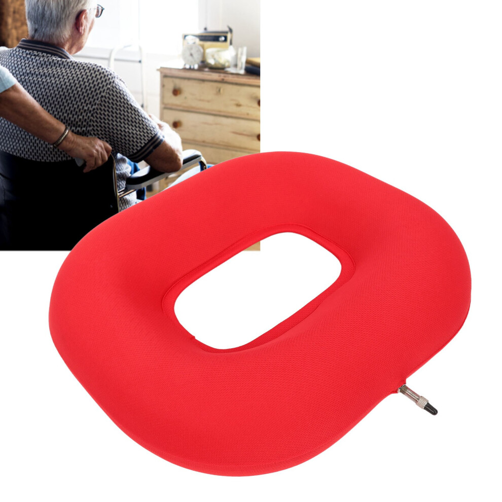 Inflatable Donut Cushion Rubber Thickened Foldable Seat Relief for Elderly