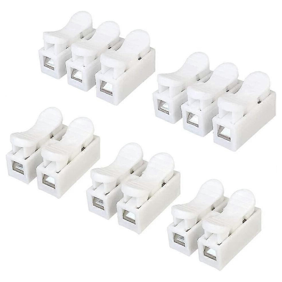 Set Of 62 Spring-Loaded Connectors, Self-Locking Quick-Connect Terminals, Push-Fit Quick-Connect Wire Connectors (Ch2/Ch3) 7302475040271