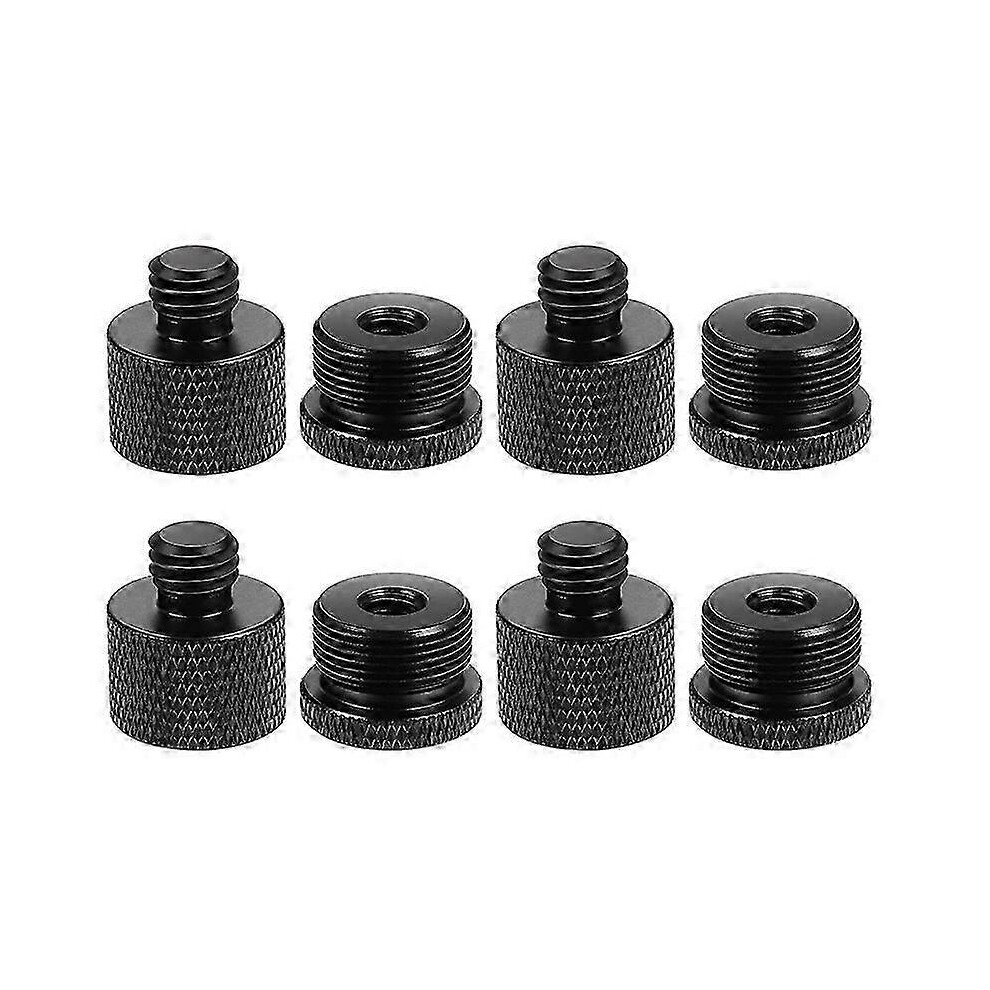 Set of 8 thread adapters for microphones: 5/8" female to 3/8" male thread and 3/8" female to 5/8" male thread-image-OPC-PMHB87Q-NEW