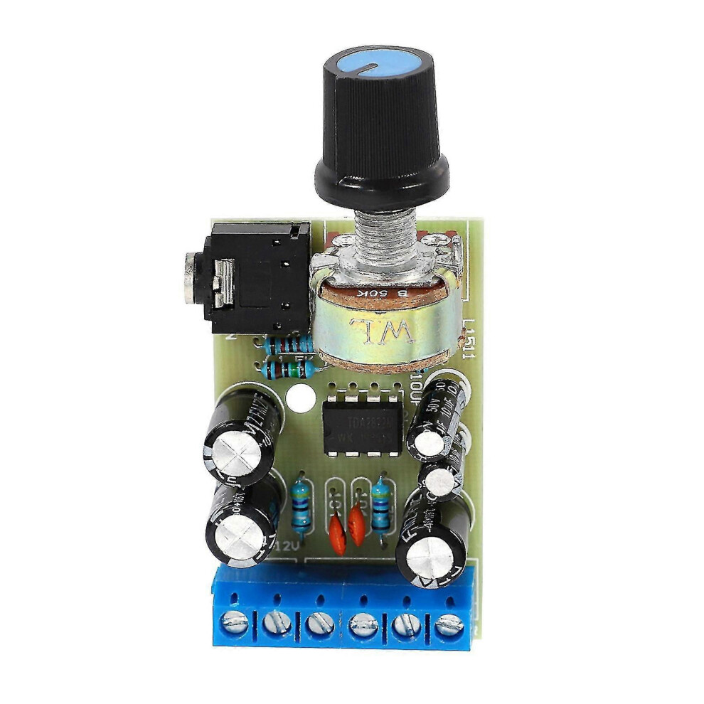 Tda2822m 2-Channel Stereo Audio Amplifier Dc1.8-12V, 3.5Mm Audio Amplifier Board Module, -Dt Green