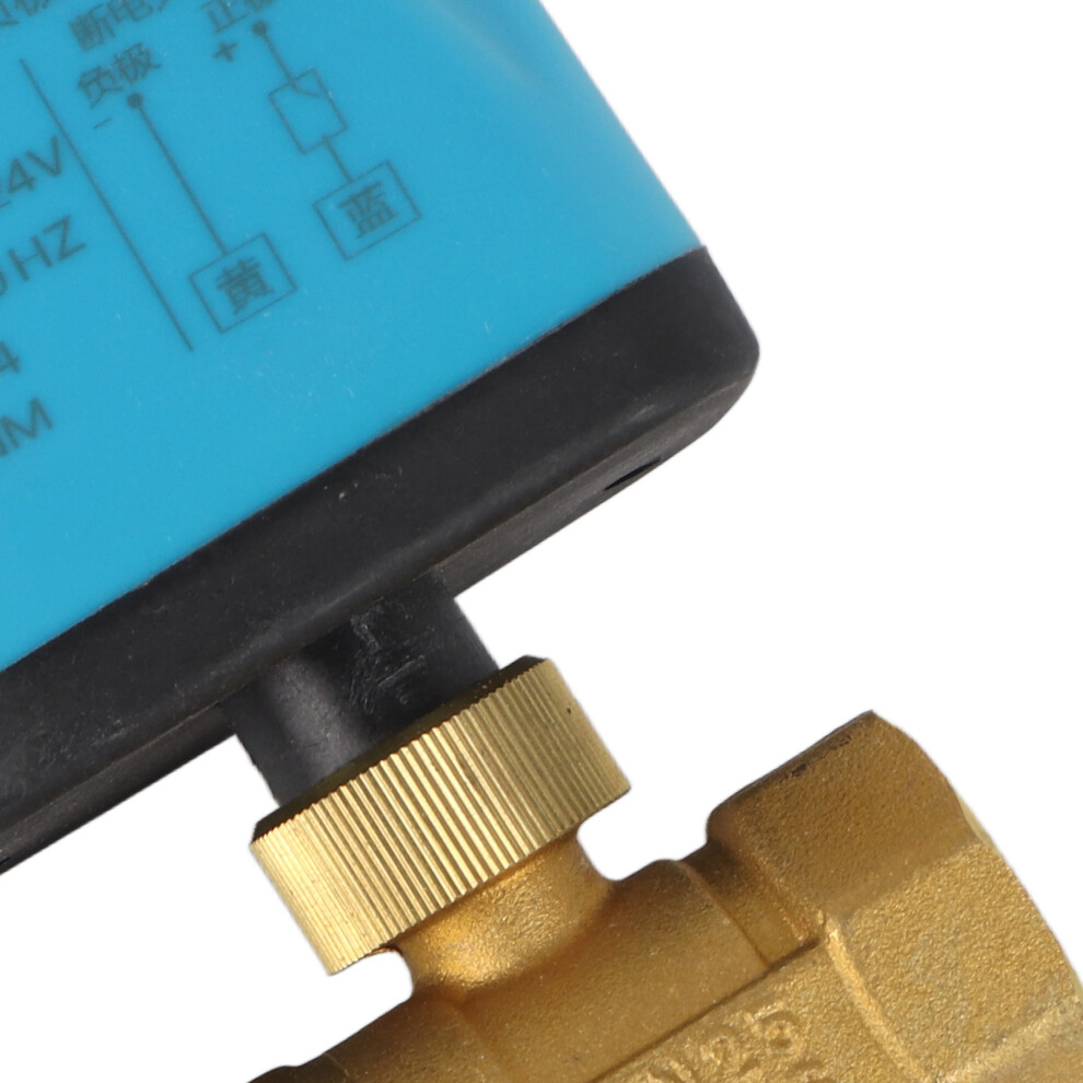 Motorized 2-Way Ball Valve Dn25 Dc12-24V Metal Industrial Hydraulic Equipment 8041356550797