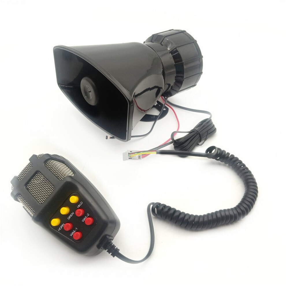2V 100W Car Siren Alarm Horn Waterproof Megaphone 158X85mm 5091356550764
