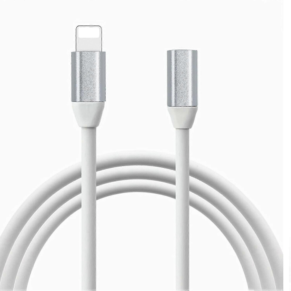 1m Lightning Extension Cable - Female to Male for Video, Audio, Data and Charging