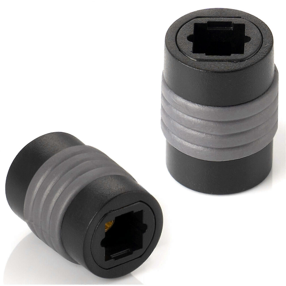 Toslink adapters (Toslink female to female connector), extension for Toslink optical digital audio cable (TOS cable), S/PDIF cable