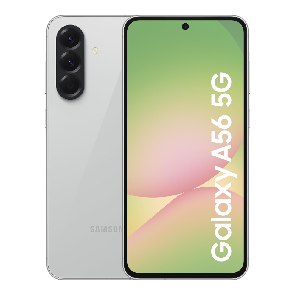 Samsung Galaxy A56 (A566e-Ds, 5G) (256Gb+8Gb, Awesome Lightgray) 8806097056195