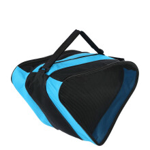 Stiefeltasche Gepolstert Wasserabweisend 3-schichtig Skatebag mit verstellbarem Schultergurt Blau