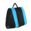 Blue Triangle Skates Bag Thick 3-Layers Adjustable Waterproof Large Capacity 9