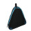 Blue Triangle Skates Bag Thick 3-Layers Adjustable Waterproof Large Capacity 13
