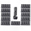 100 Pieces Helmet Clips for Headlamp, Hard Hat Attachments 1