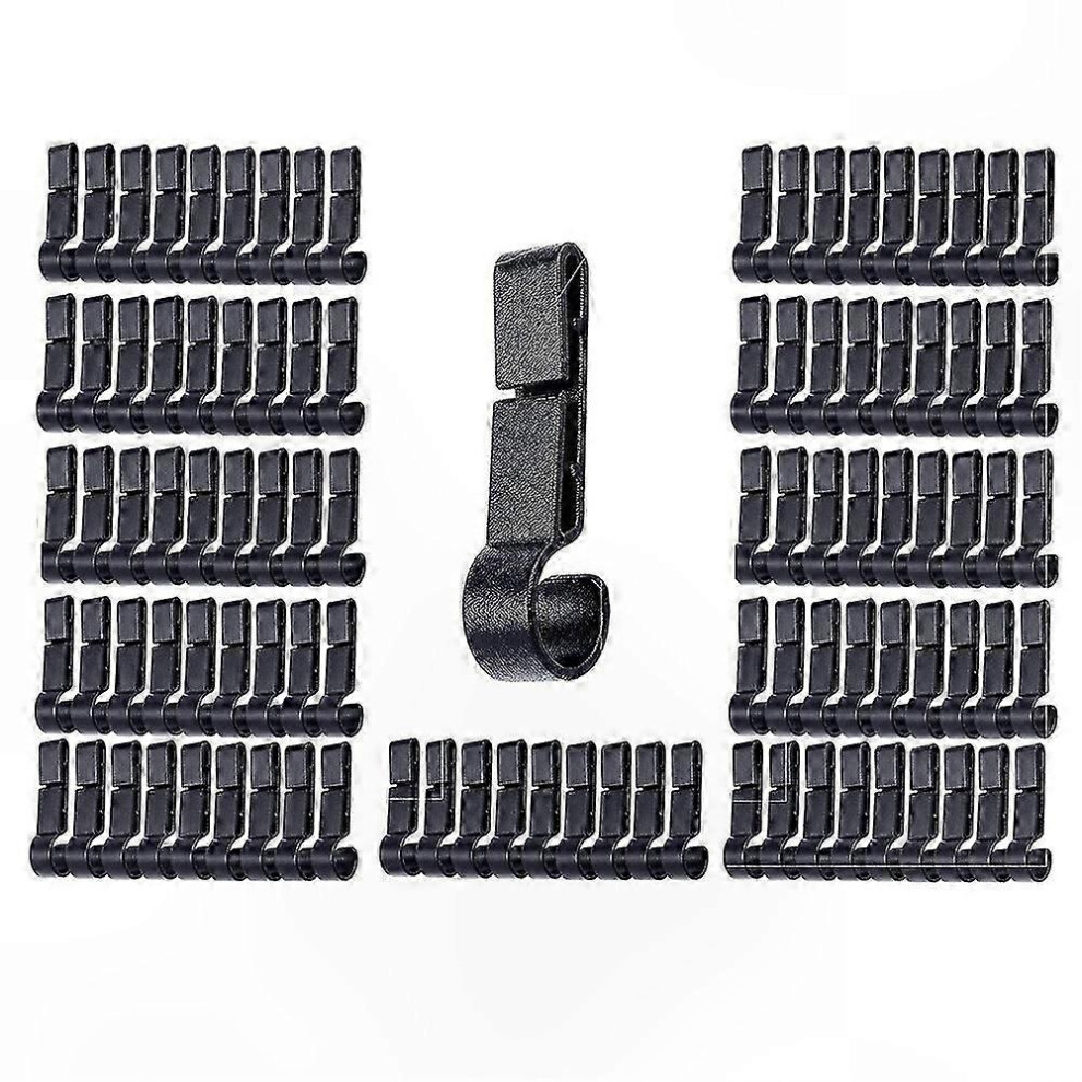 100 Pieces Helmet Clips For Headlamp, Hard Hat Attachments 6935159266448