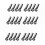 100 Pieces Helmet Clips for Headlamp, Hard Hat Attachments 5