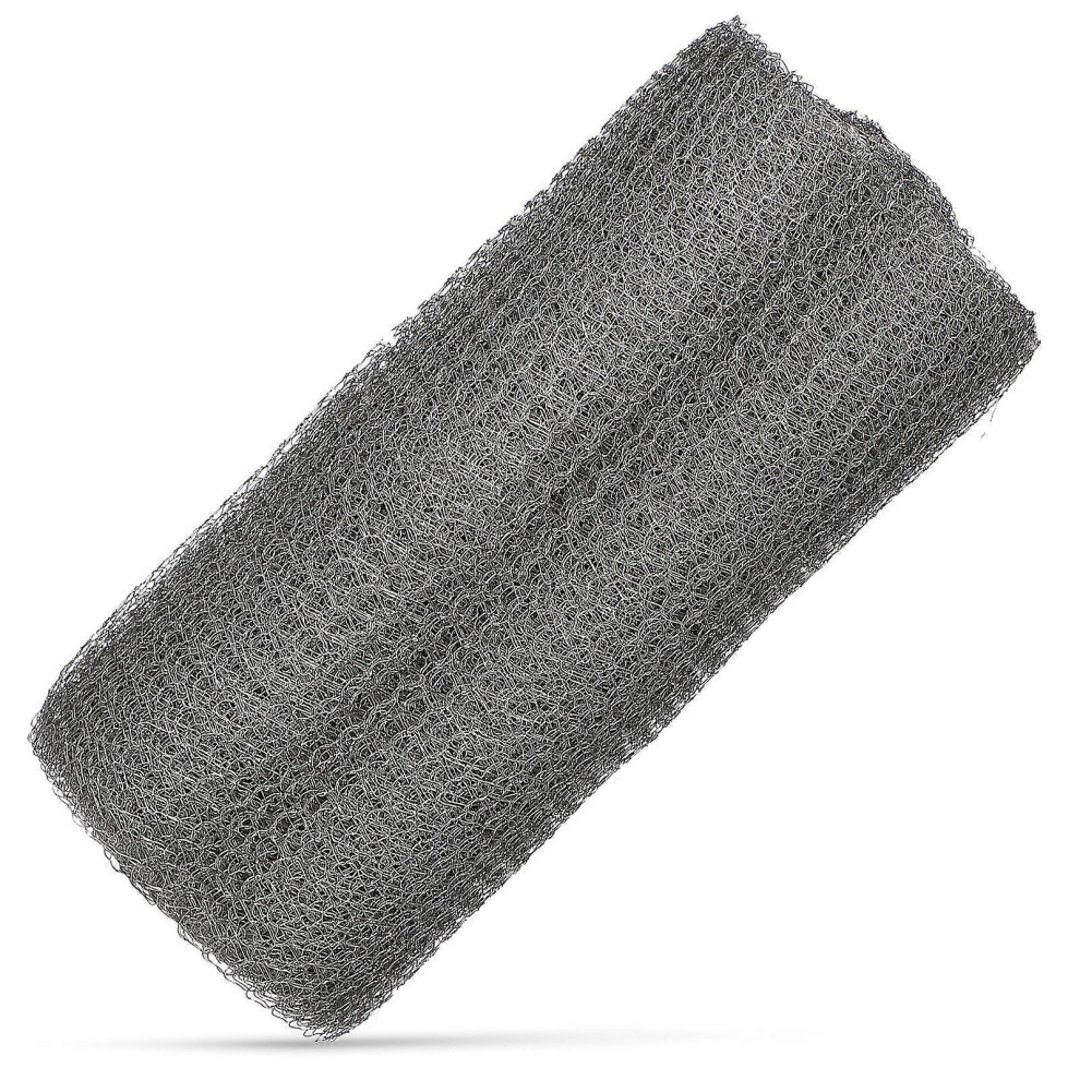 1 Roll Wire Mesh Hole Filler Stainless Steel Wire Mesh Diy Rodent Hole Filler For Mice Control 6935159265793