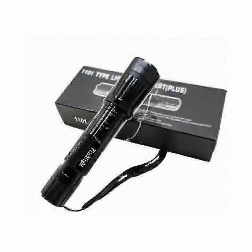 High-Powered Stun Flashlight with Torch Functionality for Personal Safety and Illumination
