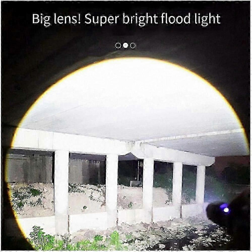 High-Powered Stun Flashlight with Torch Functionality for Personal Safety and Illumination 1