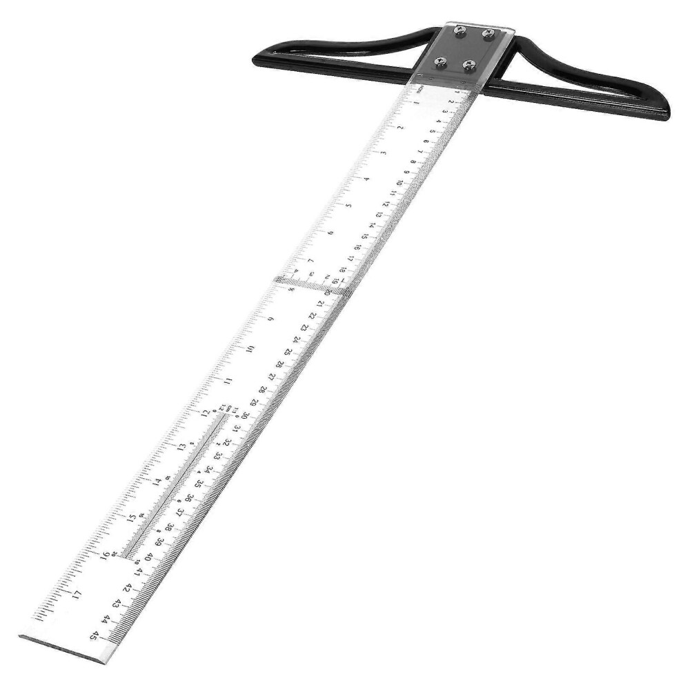 T Square Marking Ruler Carpentry Ruler Art Supplies T Ruler For Drafting 6935159264338