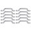 10Pcs Boot Top Pad Auge Deck Schleife Binden 316 1