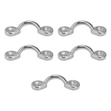 5Pcs Deck Schleife Strap Edelstahl 316 Pad Auge